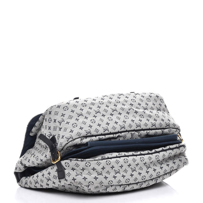 Louis Vuitton Mini Lin Sac a Langer Diaper Bag Blue 4 of 12