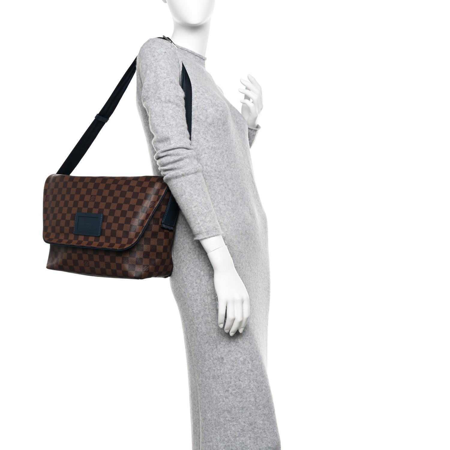 Louis Vuitton Damier Ebene Sprinter MM Cobalt 2 of 9