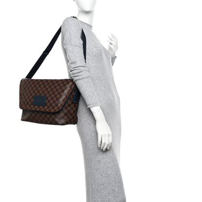 Louis Vuitton Damier Ebene Sprinter MM Cobalt 2 of 9