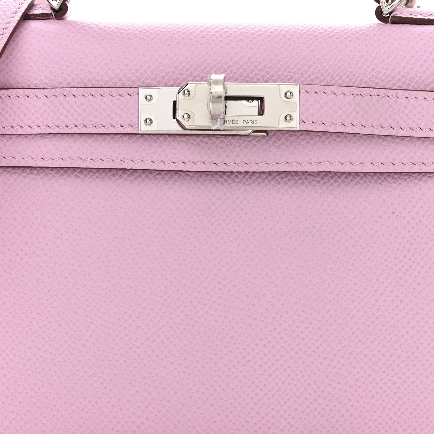 Hermes Epsom Mini Kelly Sellier 20 Mauve Sylvestre 8 of 14