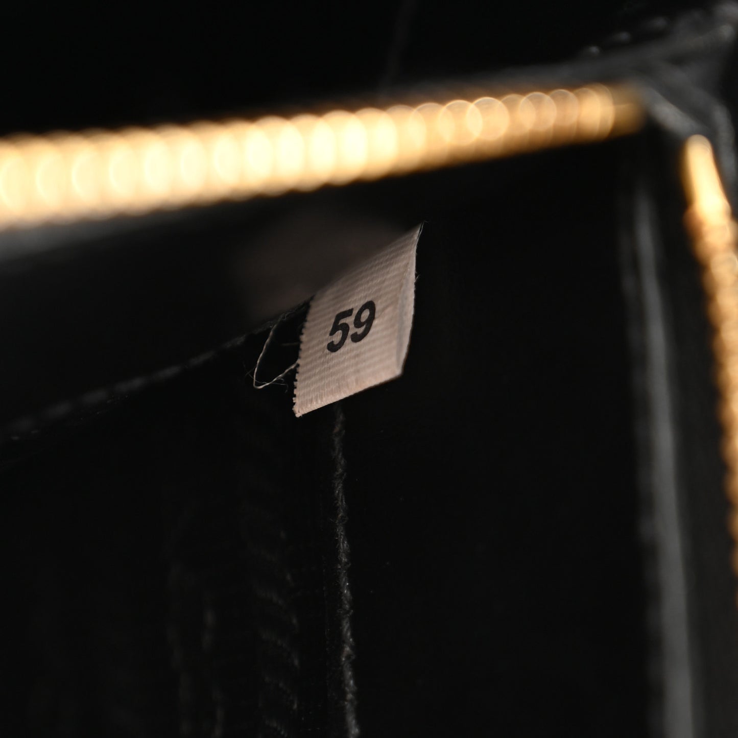 Saffiano Cuir Calfskin Medium Monochrome Top Handle Tote Black