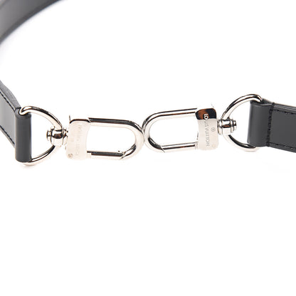 Louis Vuitton Calfskin Adjustable Keepall Bandouliere Shoulder Strap Black 3 of 3