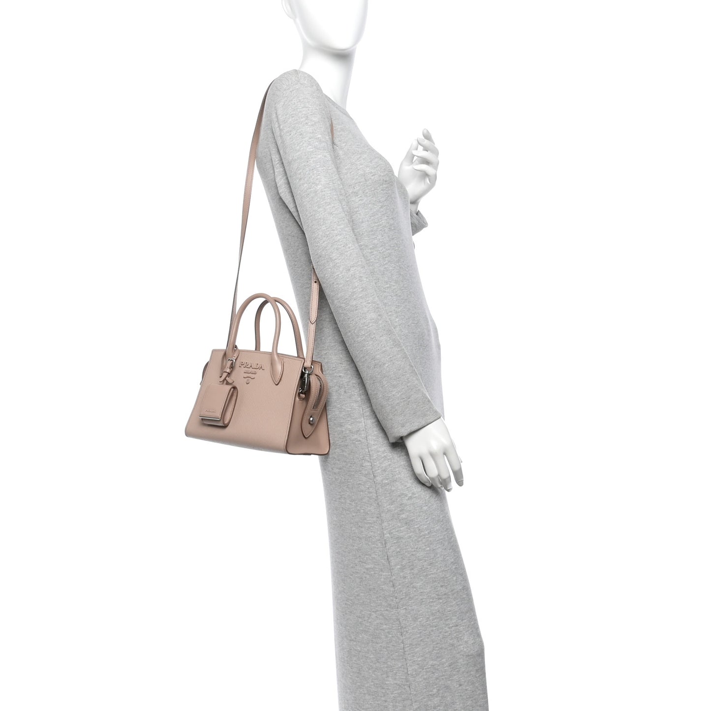 Saffiano Cuir Calfskin Small Kristen Cipria