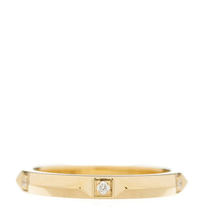 Tiffany 18K Yellow Gold Diamond 2.5mm Tiffany True Band Ring 50 5.5 1 of 3