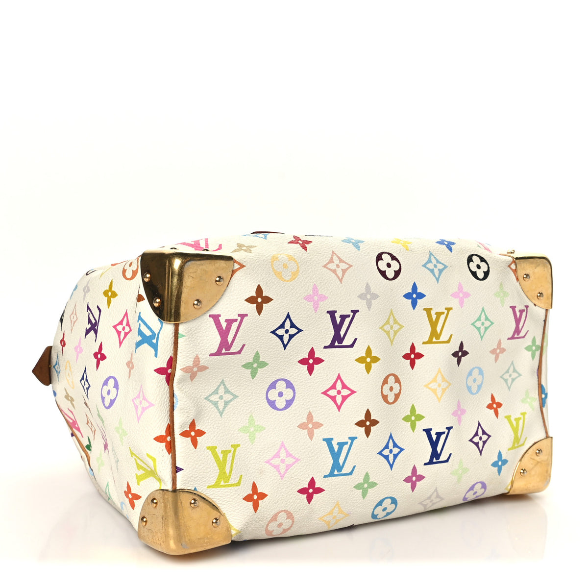 Louis Vuitton Monogram Multicolor Speedy 30 White 4 of 10