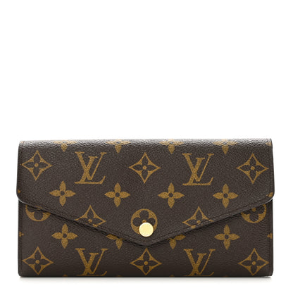 Louis Vuitton Monogram Sarah Wallet NM 1 of 8