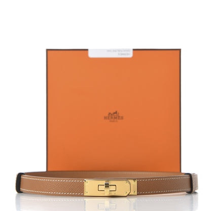 Hermes Epsom Kelly Belt Gold 6 of 6