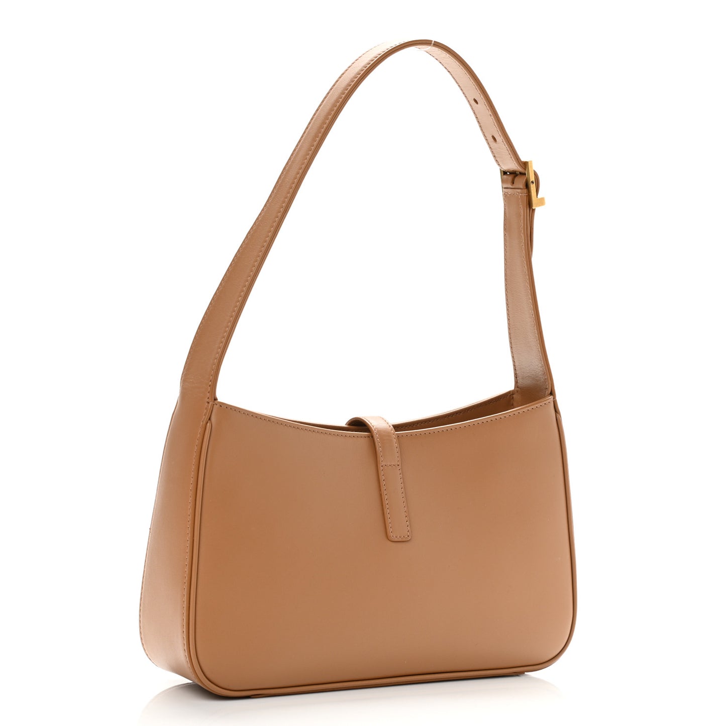 Smooth Calfskin Le 5 A 7 Hobo Brown