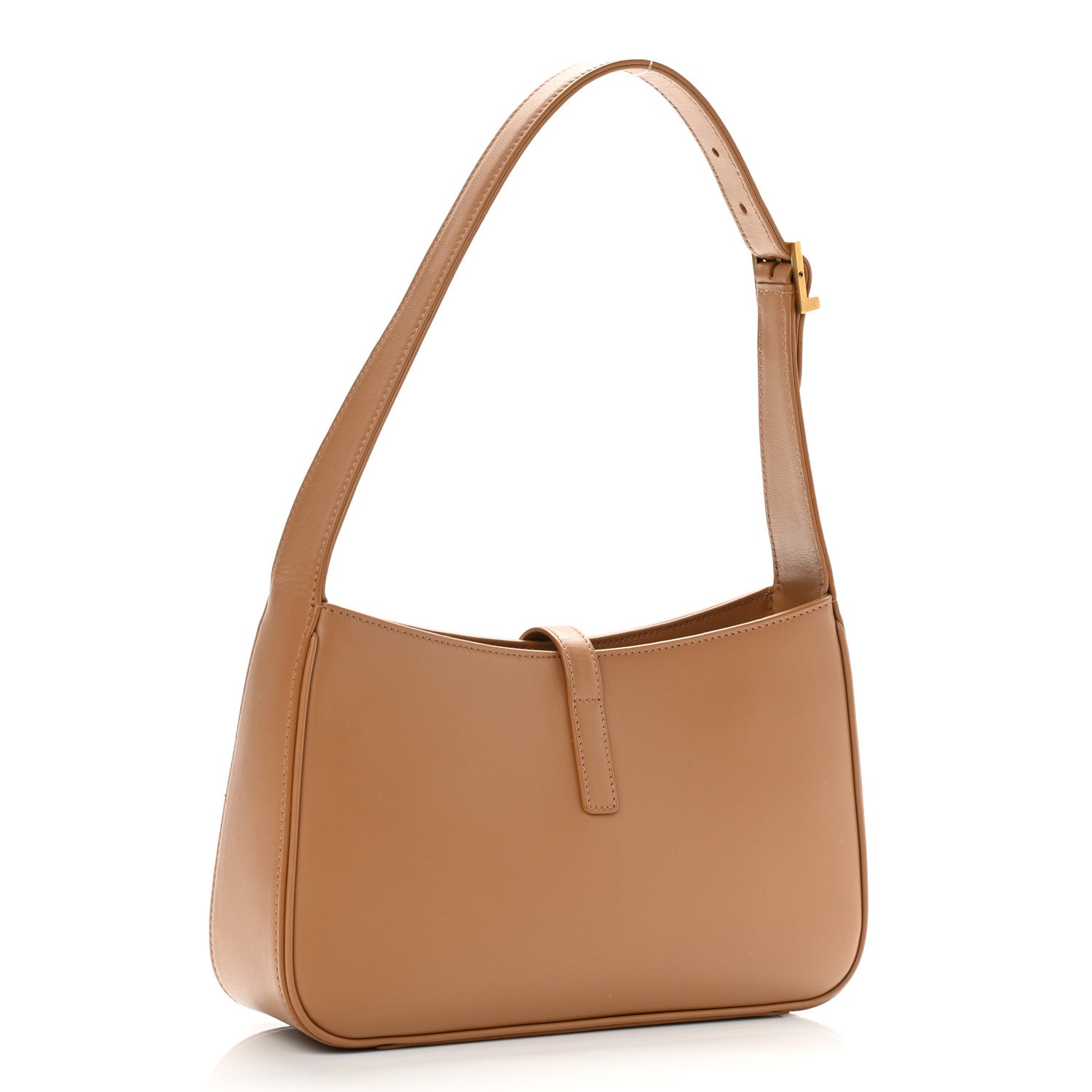 Saint Laurent Smooth Calfskin Le 5 A 7 Hobo Brown 3 of 10