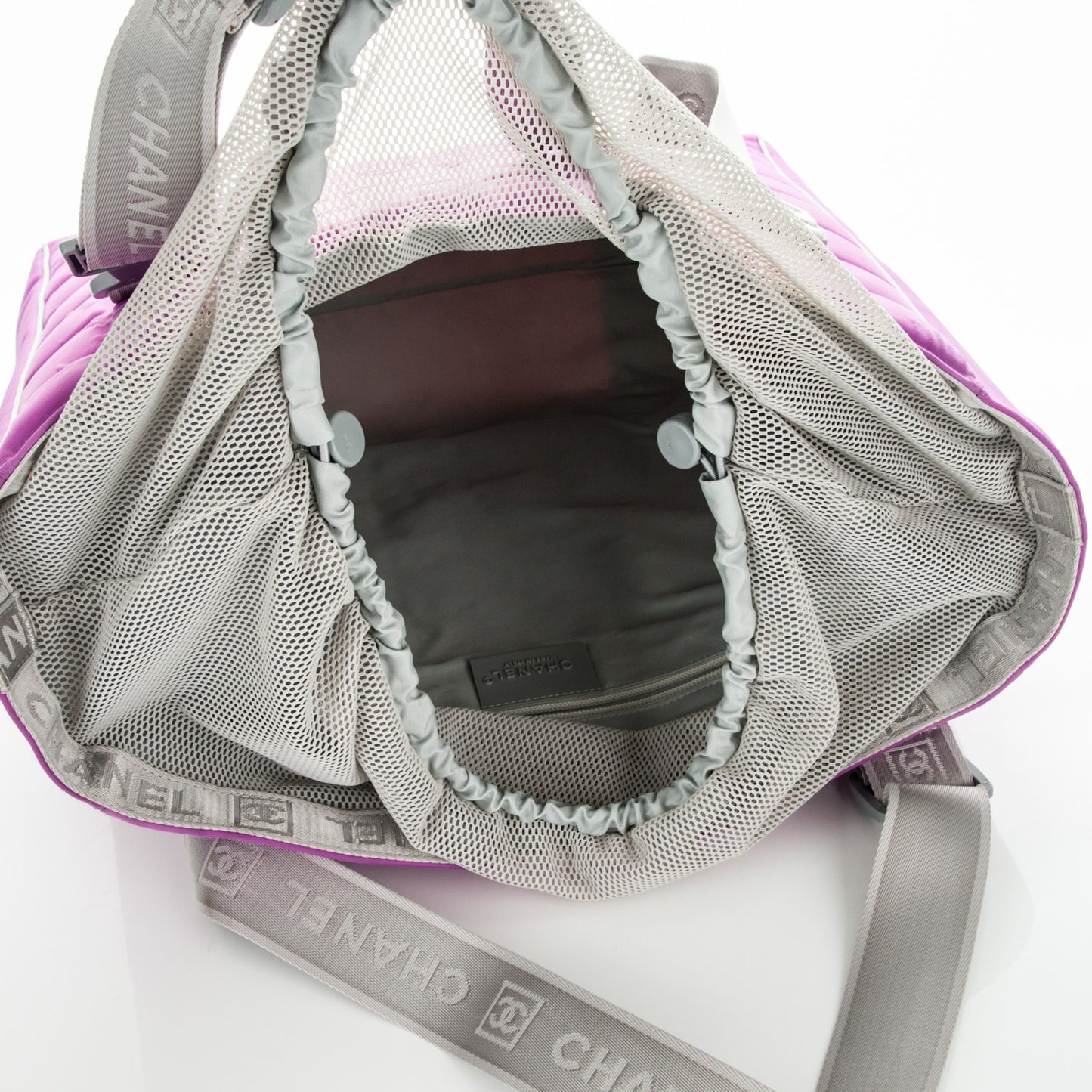 Nylon Sport Tote Pink