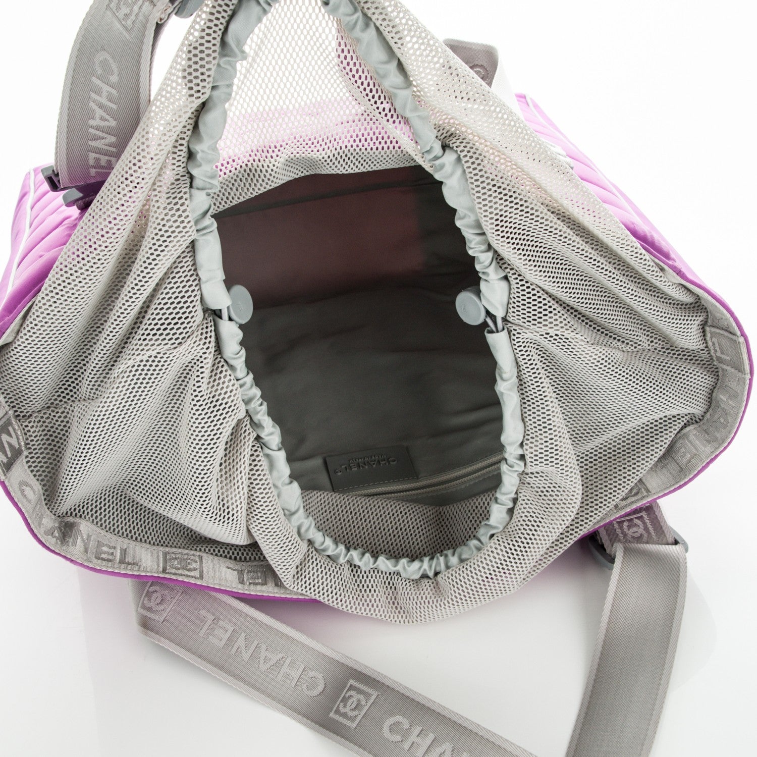 Chanel Nylon Sport Tote Pink 5 of 7