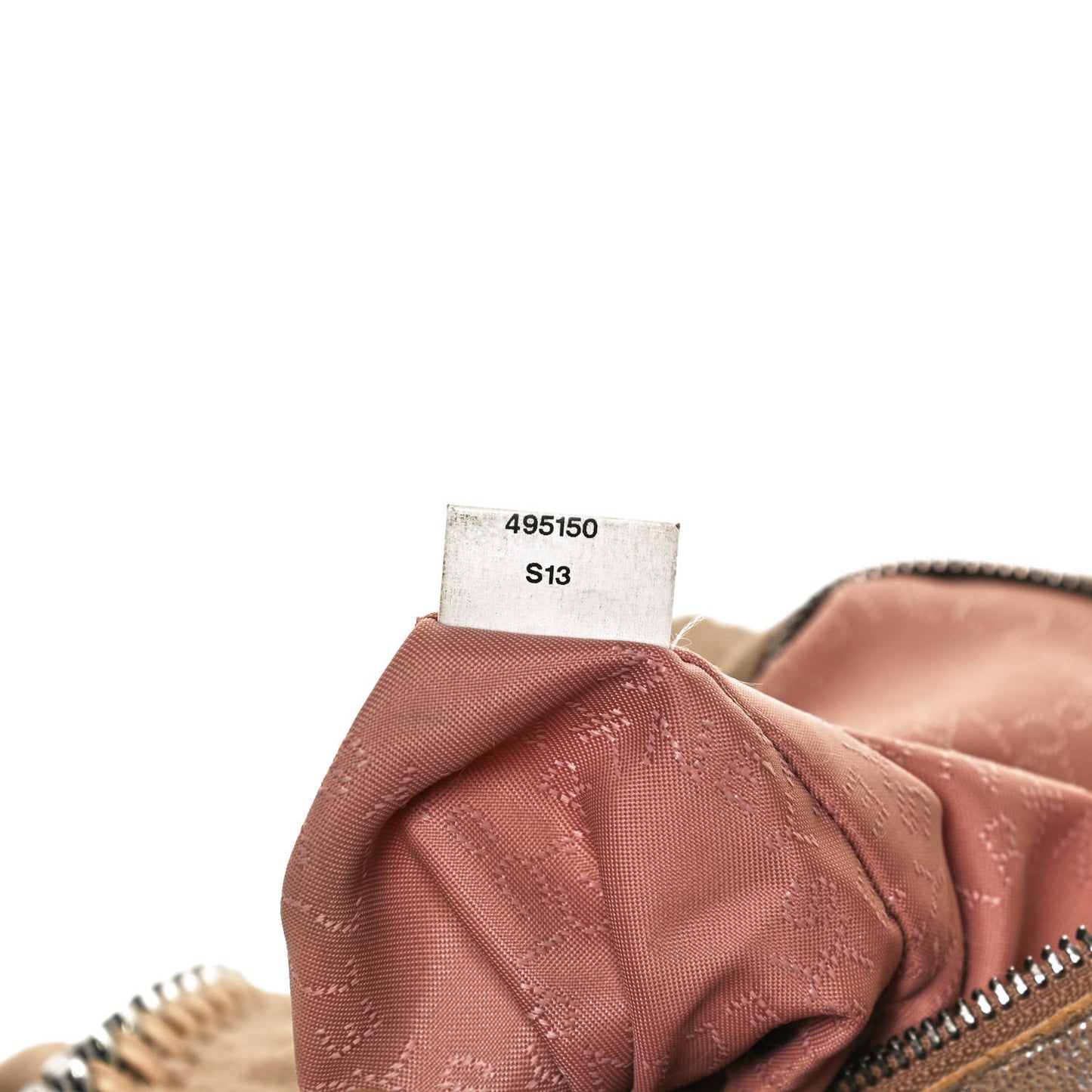 Shaggy Deer Falabella Fold Over Tote Brown