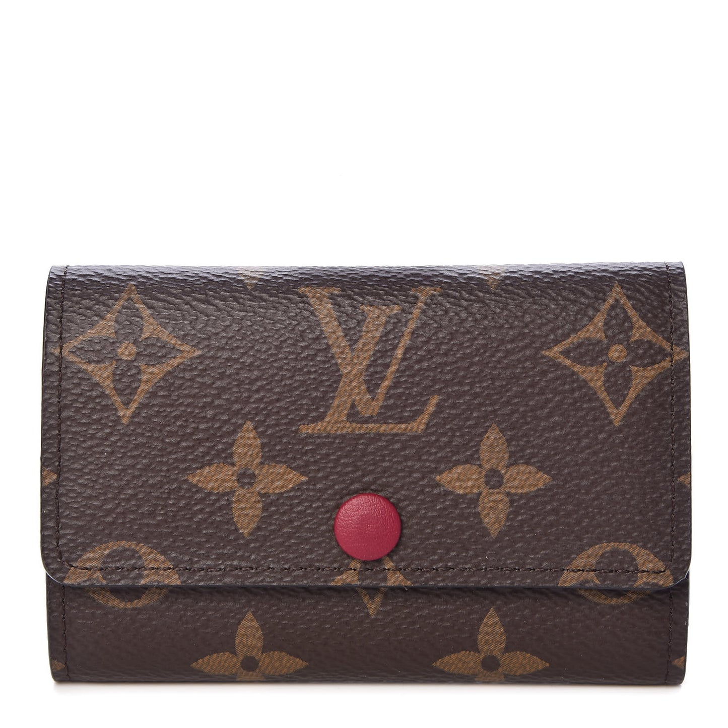Monogram 6 Key Multicles Holder Fuchsia