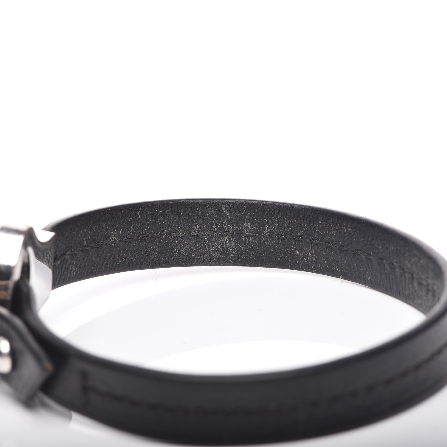 Louis Vuitton Calfskin Mens Archive Bracelet Black 5 of 7
