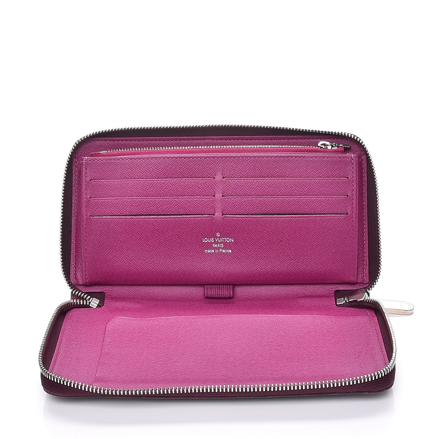 Epi Zippy Organizer Wallet Cassis