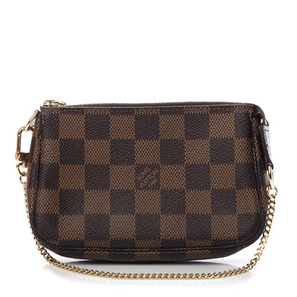 Louis Vuitton Damier Ebene Mini Pochette Accessories 1 of 11