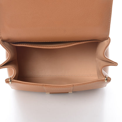 Delvaux Grained Calfskin Mini Brillant Satchel Natural 6 of 10