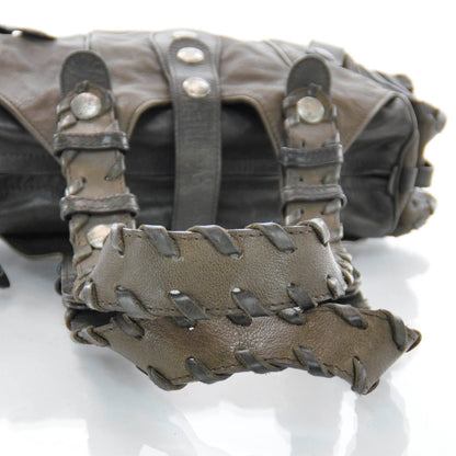 Chloe Calfskin Silverado Shoulder Bag Grey 4 of 9