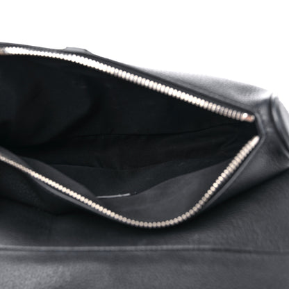 Christian Dior Calfskin Mens Saddle Bag Black 9 of 21