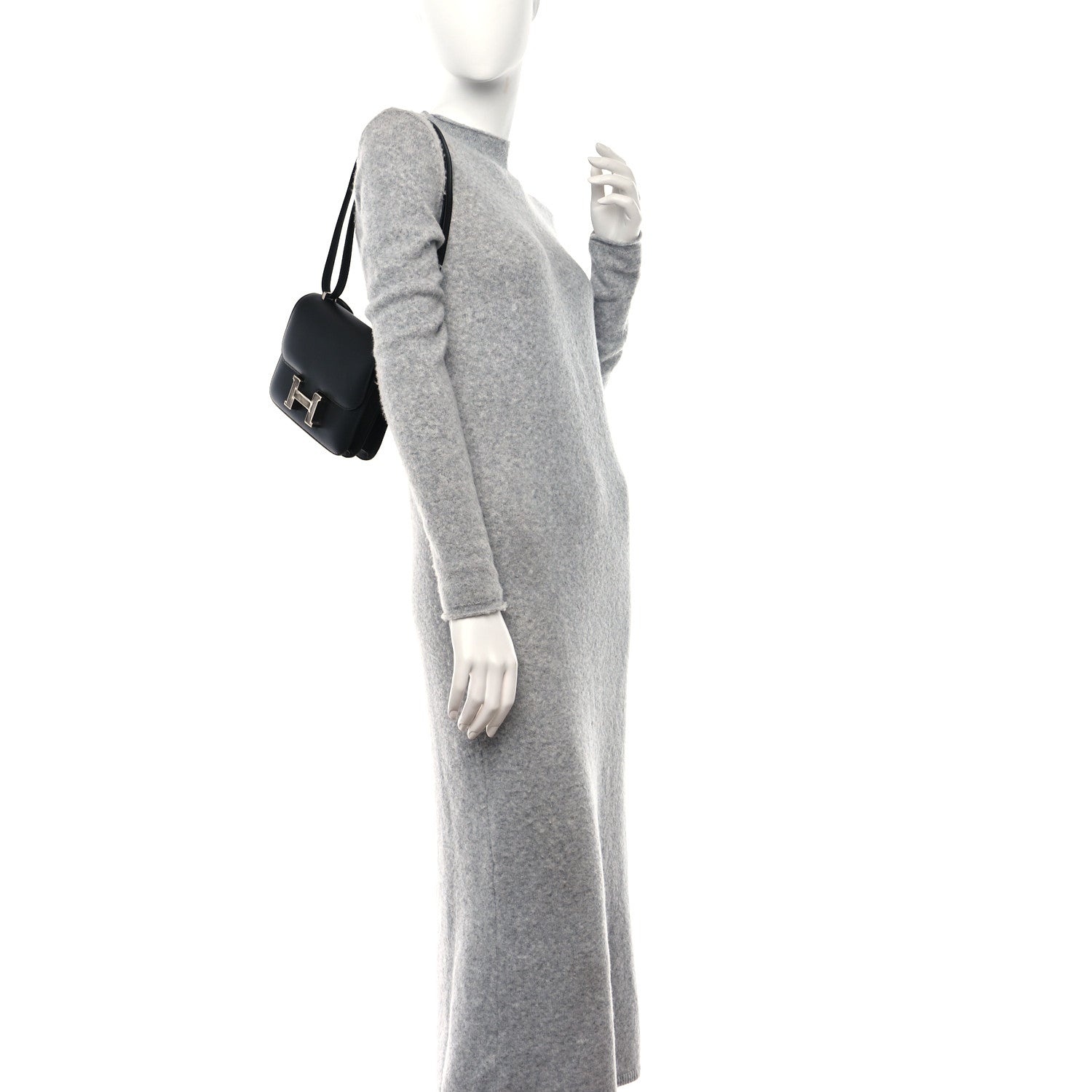 Hermes Sombrero Mother Of Pearl Constance 18 Black 2 of 10