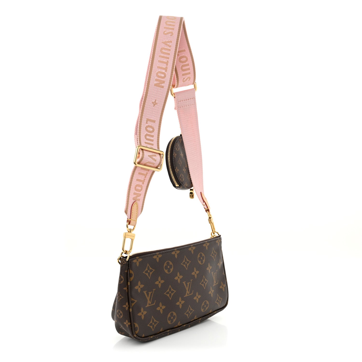 Louis Vuitton Monogram Multi Pochette Accessories Rose Clair 3 of 10