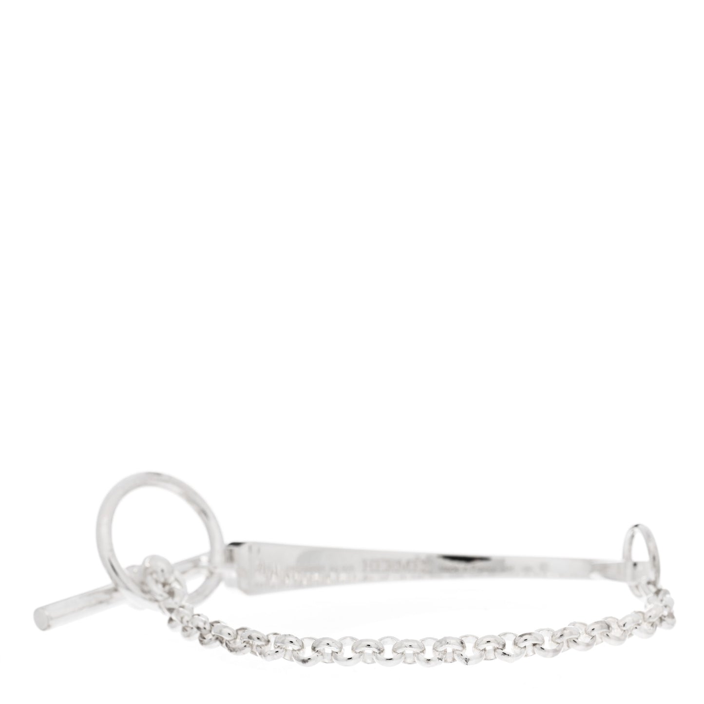 Sterling Silver Clou de Forge Toggle Bracelet SH