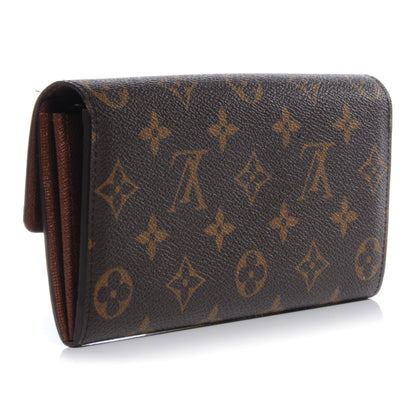 Louis Vuitton Monogram Sarah Wallet 3 of 9