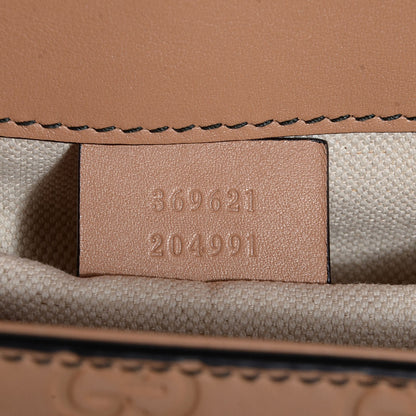 Gucci Guccissima Small Emily Chain Shoulder Bag Camelia 7 of 8