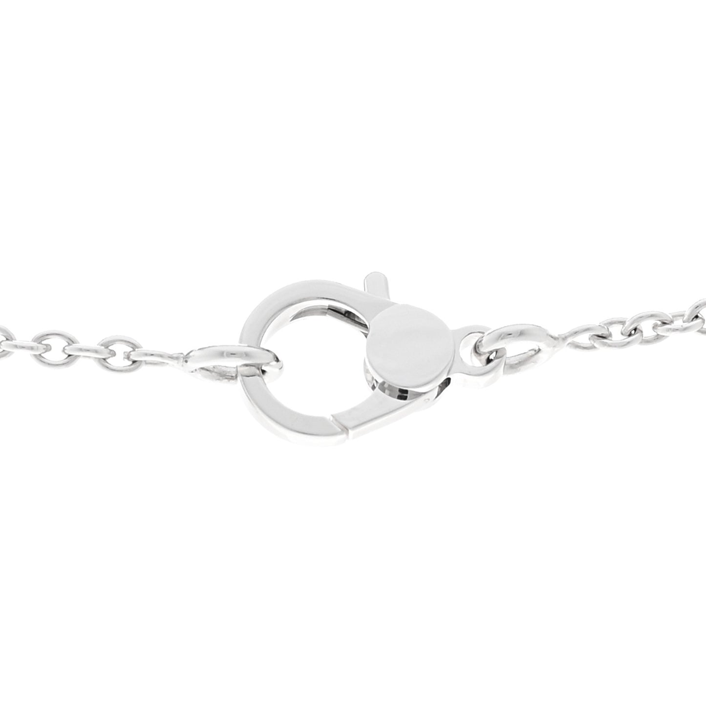 18K White Gold Diamond Finesse Pendant Necklace