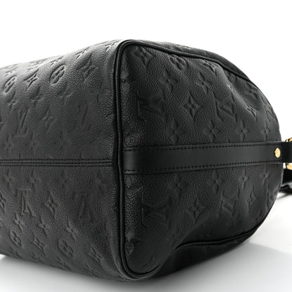 Louis Vuitton Empreinte Monogram Speedy Soft 30 Black 9 of 9