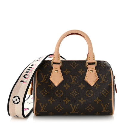 Louis Vuitton Monogram Speedy Bandouliere 20 Black 1 of 11