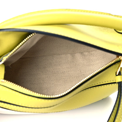 Loewe Calfskin Mini Puzzle Bag Soft Lime Yellow 5 of 10