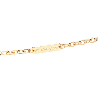 Van Cleef & Arpels 18K Yellow Gold Byzantine Alhambra Pendant Necklace 5 of 5