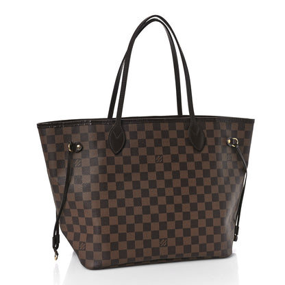 Louis Vuitton Damier Ebene Neverfull MM 3 of 8