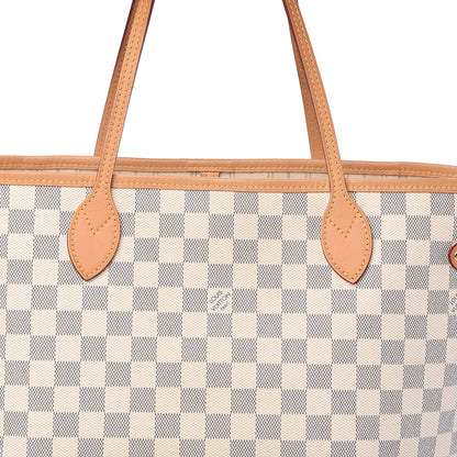 Louis Vuitton Damier Azur Neverfull MM 8 of 10