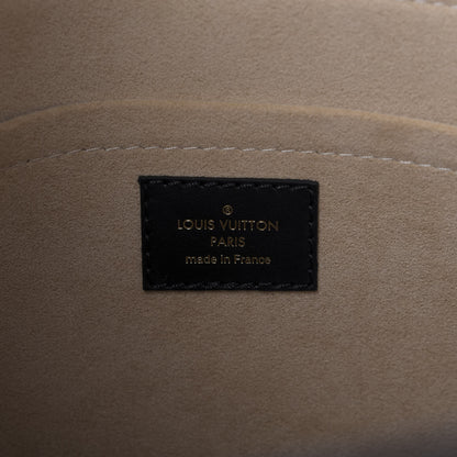 Louis Vuitton Calfskin Monogram On My Side MM Laurier Green Toffee Latte Beige 9 of 11
