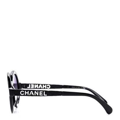Chanel Acetate Sunglasses 5441-A Black 3 of 8