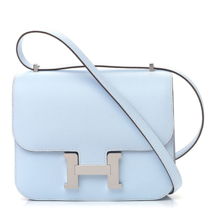 Hermes Epsom Constance 18 Bleu Brume 1 of 4