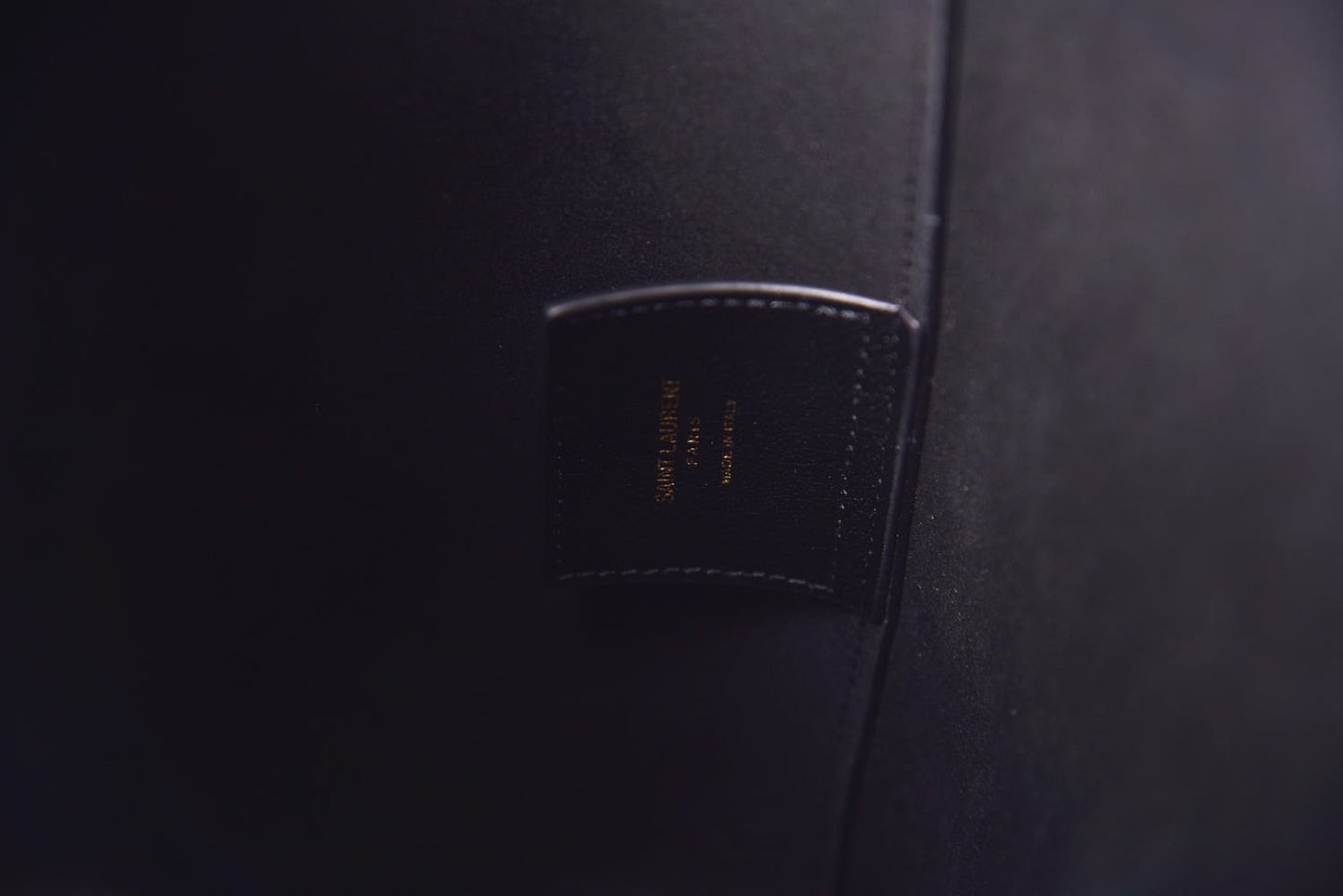 Calfskin Toy Shopping Tote Black