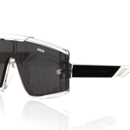 Christian Dior Acetate Diorxtrem MU Oblique Mask Sunglasses Crystal 6 of 7