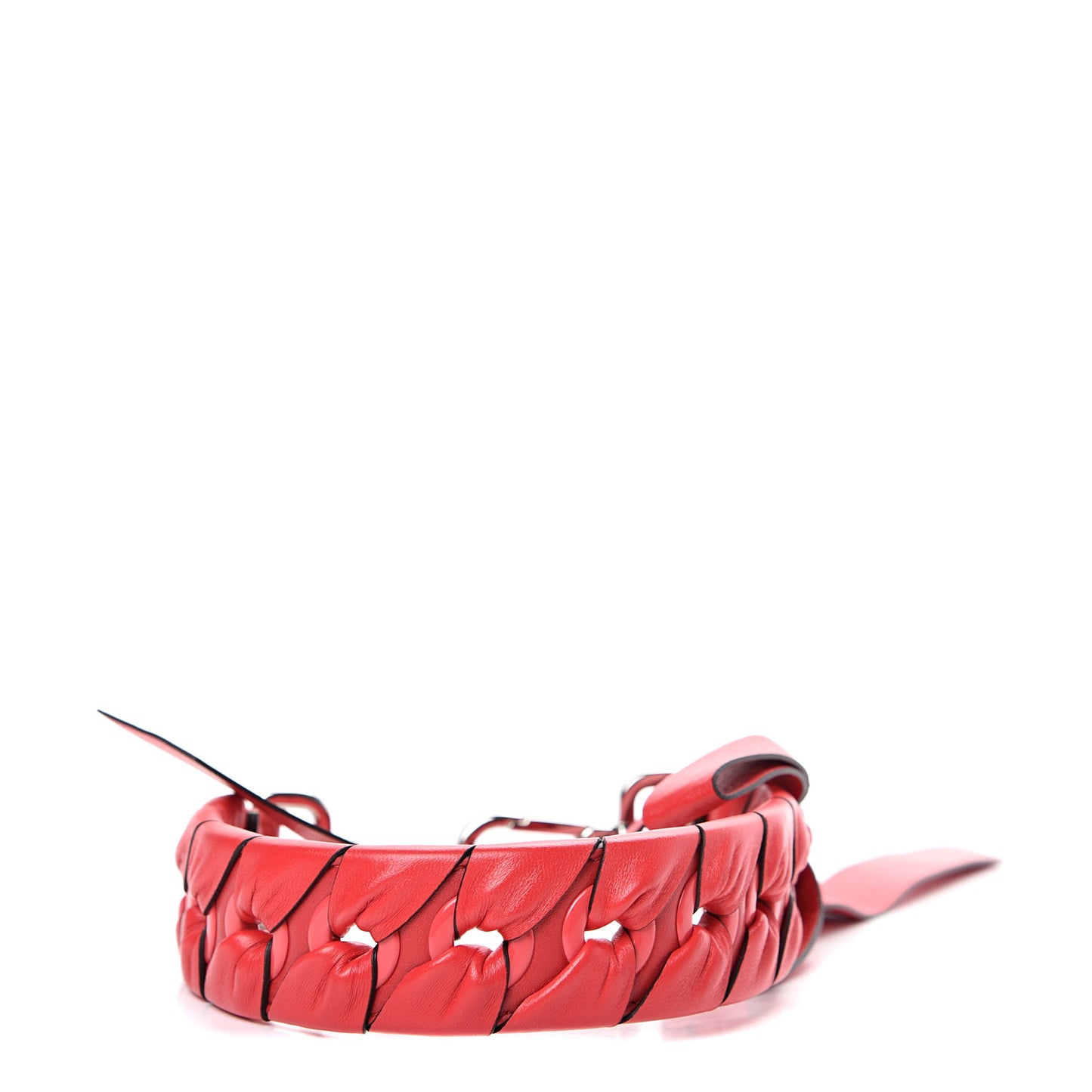 Vitello Liberty Shiny Nappa Lace Up Bow Mini Strap You Fiamma