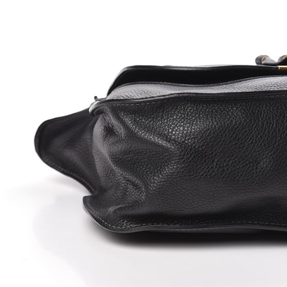 Chloe Calfskin Large Marcie Satchel Black 12 of 14