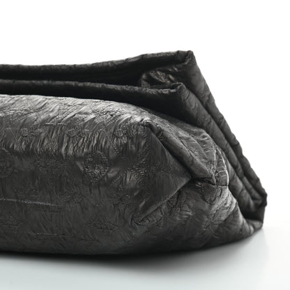 Louis Vuitton Jacquard Quilted Monogram Limelight Clutch GM Black 7 of 10