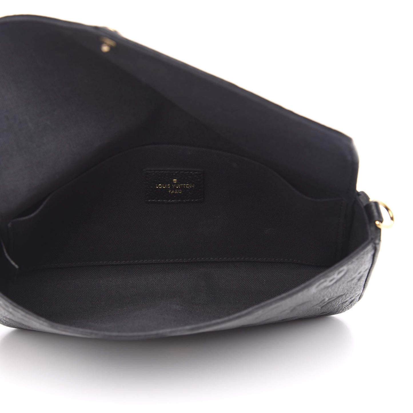 Empreinte Pochette Felicie Chain Wallet Black