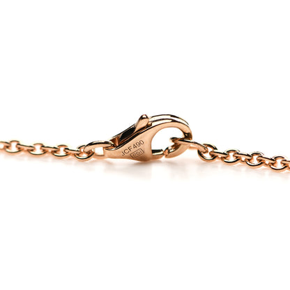 Cartier 18K Pink Gold Interlocking LOVE Necklace 5 of 6