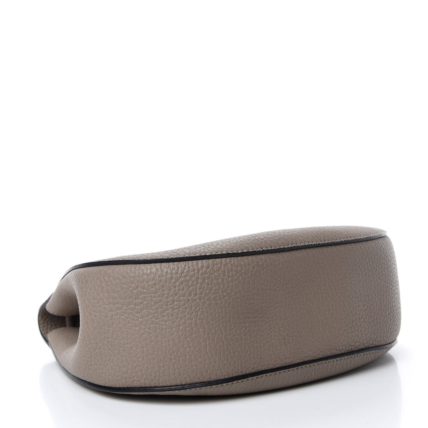Grained Lambskin Drew Shoulder Bag Motty Grey