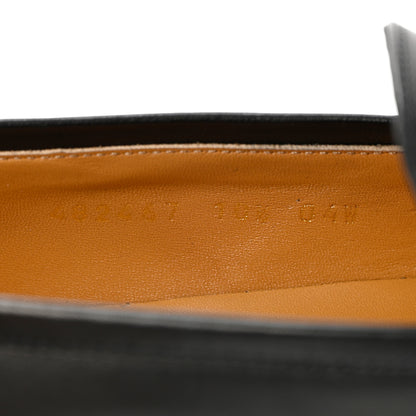 Gucci Calfskin Horsebit Mens Jordaan Loafers 10.5 Black 8 of 14