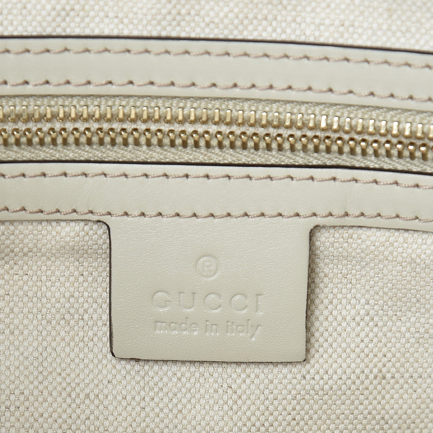 Gucci Monogram Web Medium Mayfair Tote Off White 6 of 9