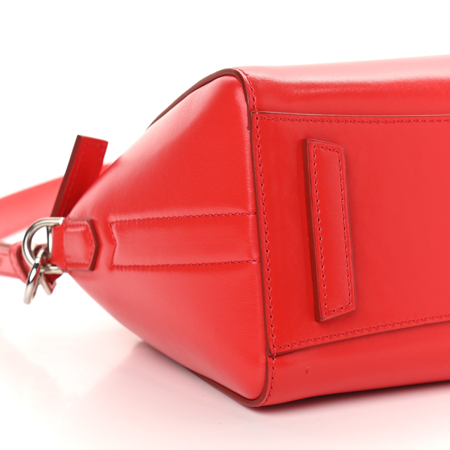 Givenchy Shiny Lord Calfskin Mini Antigona Red 5 of 9