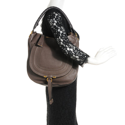 Chloe Calfskin Medium Marcie Hobo Nut 2 of 11